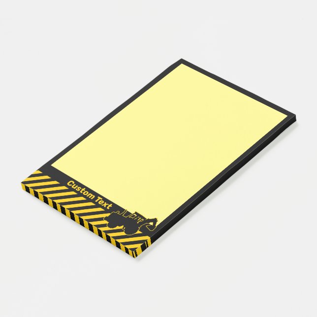 Notas Post-it® Excavador (En perspectiva)
