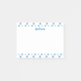 Notas Post-it® Excelente Estrella de David