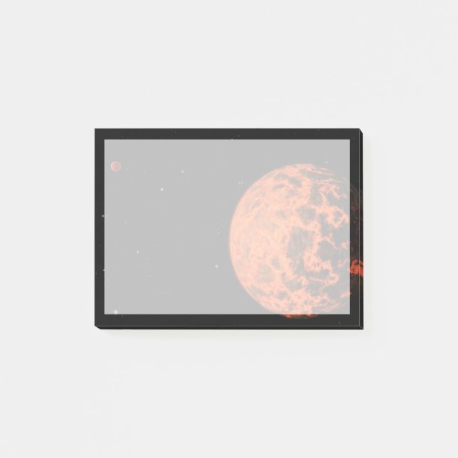 Notas Post-it® Exoplanet Ucf-1.01 Orbitando Una Estrella Llamada  (Anverso)