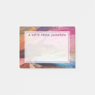 Notas Post-it® Expresión de Fuchsia