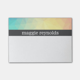 Notas Post-it® Extracto en colores pastel