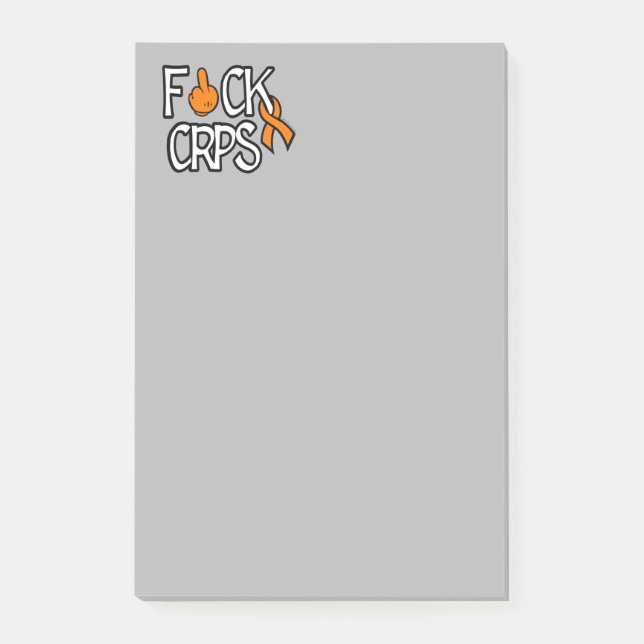 NOTAS POST-IT® F#CK CRPS (Anverso)