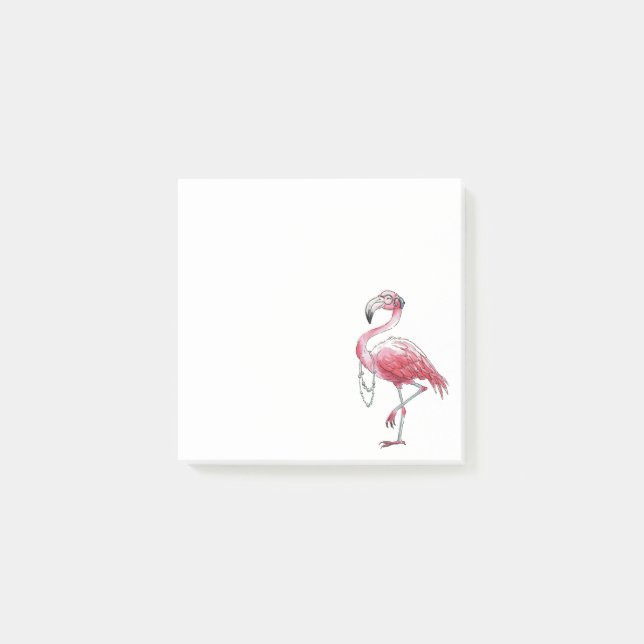 Notas Post-it® Fabuloso Flamingo (Anverso)
