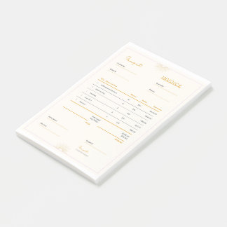 Notas Post-it® factura factura