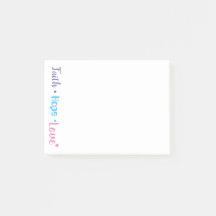 Faith Hope Love Heart Christian Inspirador 4x3