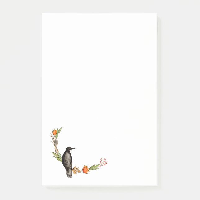 Notas Post-it® Fall Wreath (Anverso)