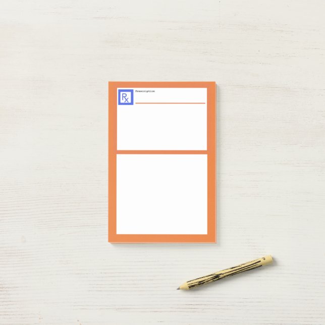 Notas Post-it® Falso RX 4x6 (Escritorio)