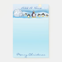 Familia de Pingüinos y Iglú