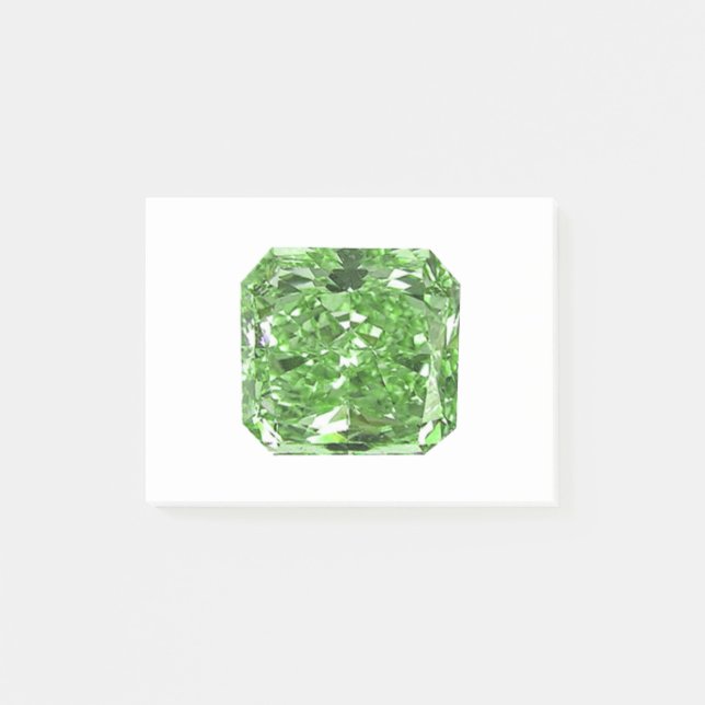 Notas Post-it® Fancy Green Diamond (Anverso)