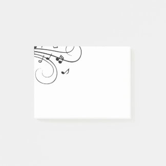 Notas Post-it® Fancy Music Notes