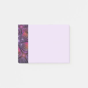 Notas Post-it® Fantasía abstracta colorida y alucinante fractal p