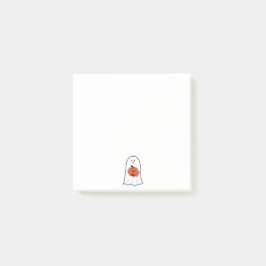 Notas Post-it® Fantasma con Jack-o-Lantern