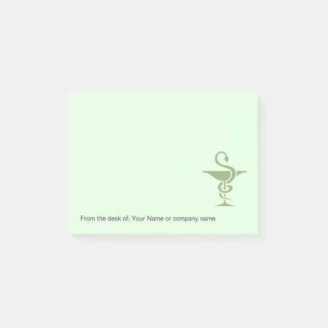 Notas Post-it® Farmacia (Anverso)