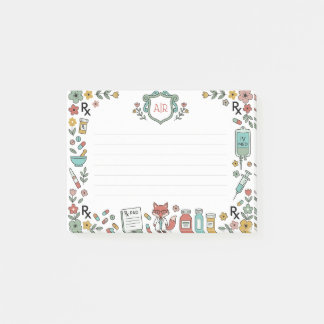 Notas Post-it® Farmacia de primavera