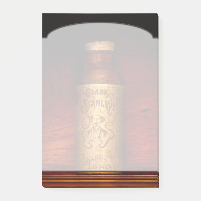 Notas Post-it® Farmacia - El aceite original de la serpiente (Anverso)