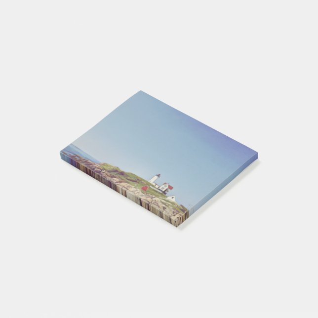 Notas Post-it® Faro de burbujas (En perspectiva)