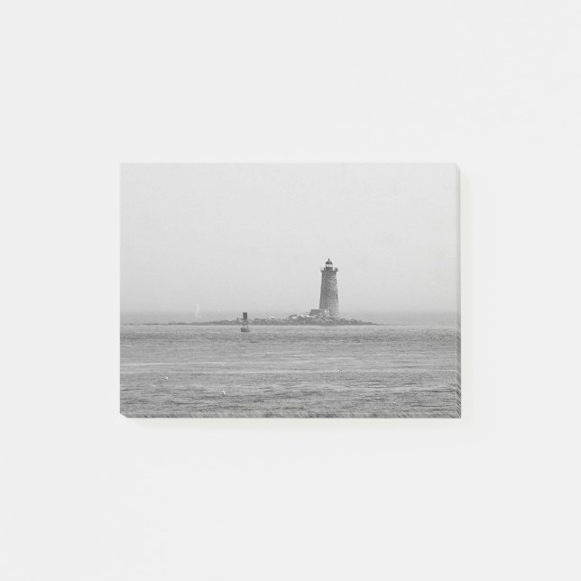 Notas Post-it® Faro en la distancia (Anverso)