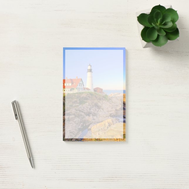 Notas Post-it® Faros | Rockport Lighthouse Maine (Oficina)