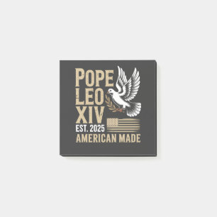 Notas Post-it® Fe cristiana del Papa estadounidense Leo Iglesia C