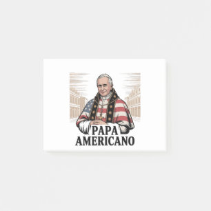 Notas Post-it® Fe cristiana del Papa estadounidense Leo Iglesia C
