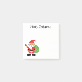 Notas Post-it® Felices Navidad Papá Noel 3 x 3
