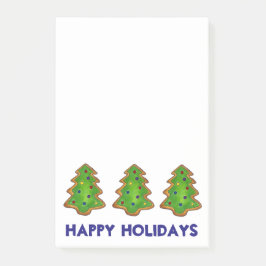 Notas Post-it® Felices vacaciones Navidades Navidad Creador de co