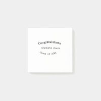 Felicidades graduado nombre promoción de 20XX tipo