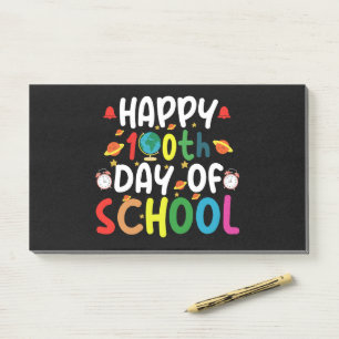 Notas Post-it® Feliz 100° Día del Estudiante Escolar
