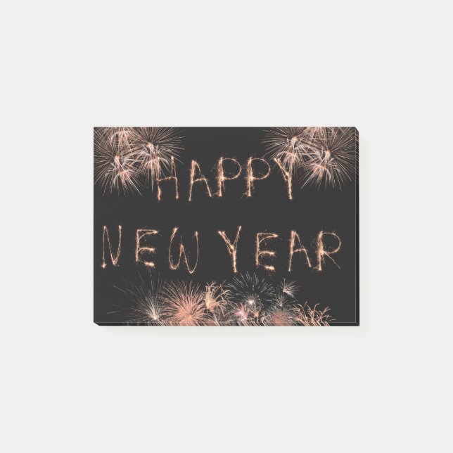 Notas Post-it® Feliz Año Nuevo (Anverso)