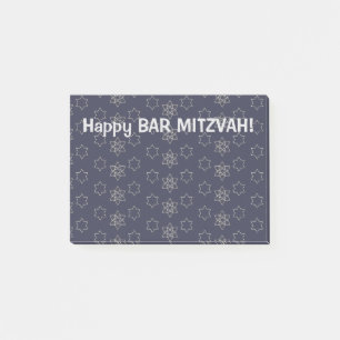 Notas Post-it® ¡Feliz Bar Mitzvah!