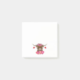 Notas Post-it® Feliz Día de San Valentín vaca