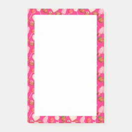 Notas Post-it® Feliz Día de San Valentín y patrón de dulces