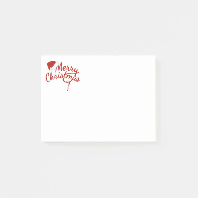 Notas Post-it® Feliz Navidad (Anverso)