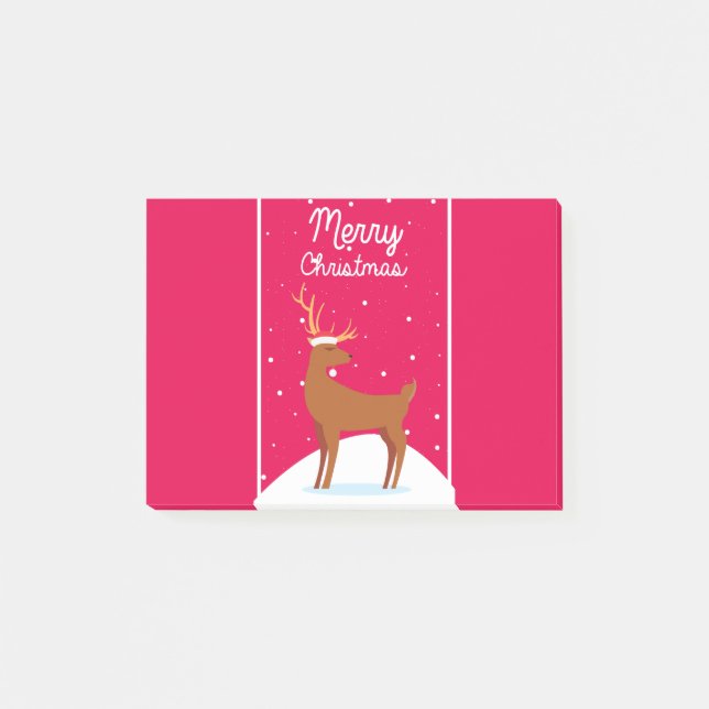 Notas Post-it® Feliz Navidad (Anverso)