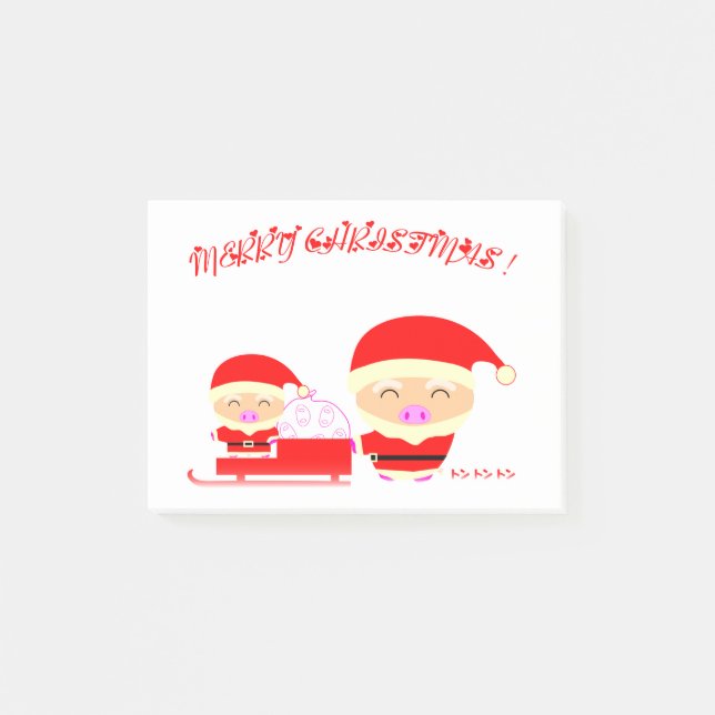 Notas Post-it® Feliz Navidad (Anverso)