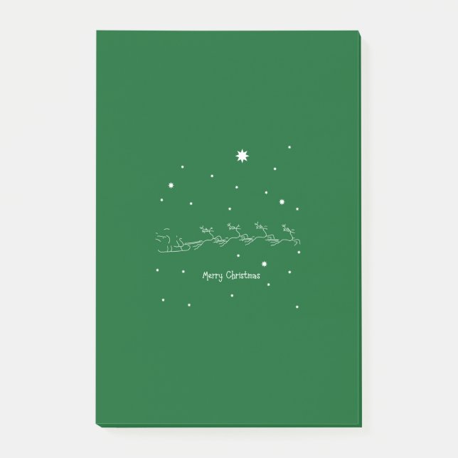 Notas Post-it® Feliz Navidad (Anverso)