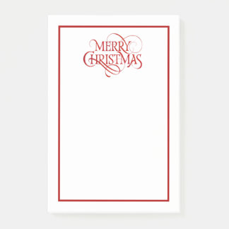 Notas Post-it® Feliz Navidad