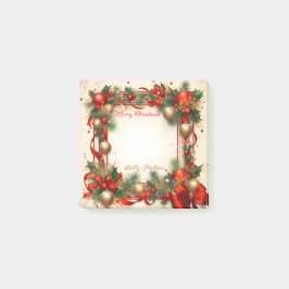 Notas Post-it® Feliz Navidad