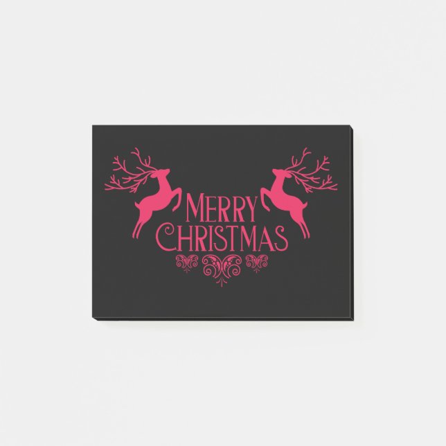 Notas Post-it® Feliz Navidad (Anverso)