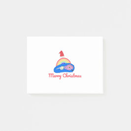 Notas Post-it® Feliz Navidad - Energía positiva - Arcoiris