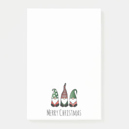 Notas Post-it® Feliz Navidad Gnomes