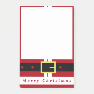 Notas Post-it® Feliz Navidad - Santa Claus