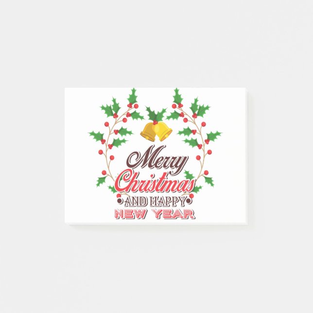 Notas Post-it® Feliz nuevo (Anverso)