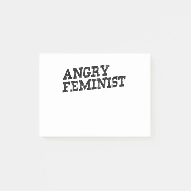 Notas Post-it® Feminista furiosa (Anverso)