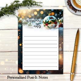 Notas Post-it® Festive Christmas Holidays