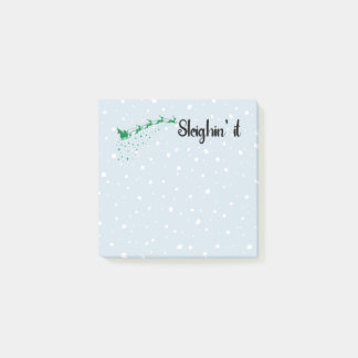 Notas Post-it® Festive Christmas Post It Notes | Sleighin It