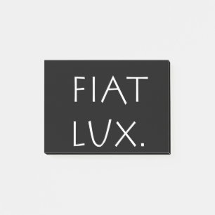 Notas Post-it® Fiat Lux