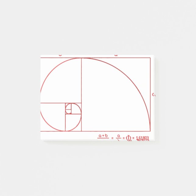 Notas Post-it® Fibonacci (Anverso)