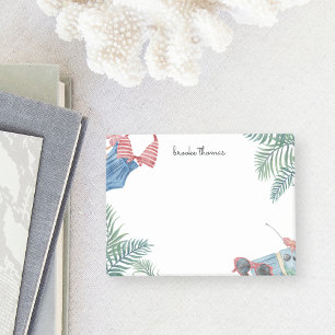 Notas Post-it® Fiesta de playa personalizado