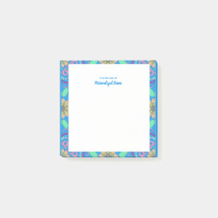 Notas Post-it® Fiesta enmarcada